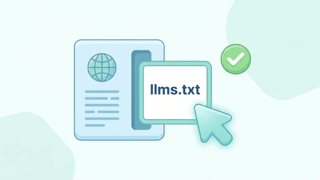 The llms.txt check: a valid file at the domain root